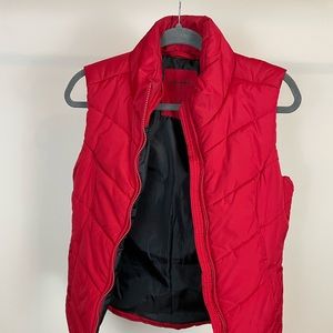 Red Puffer Vest
